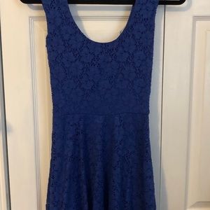 Blue Lace Dress